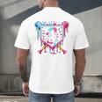 9th Birthday Boys Baseball Ice Cream Drip Boys Baseball Men's Back Print T-Shirt 9th Birthday Boys Baseball Ice Cream Drip Boys Baseball Men's Back Print T-Shirt