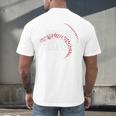 Baseball Hit Hard Run Fast Turn Left Men Boys Kid Teen Youth Premium Tri-Blend Men's Back Print T-Shirt Baseball Hit Hard Run Fast Turn Left Men Boys Kid Teen Youth Premium Tri-Blend Men's Back Print T-Shirt