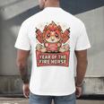 Chinese New Year 2026 Fire Horse Celebration Raglan Baseball Tee Men's Back Print T-Shirt Chinese New Year 2026 Fire Horse Celebration Raglan Baseball Tee Men's Back Print T-Shirt