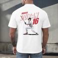 Jarren Duran Boston MLB Baseball Players MLBJDU204M Men's Back Print T-Shirt Jarren Duran Boston MLB Baseball Players MLBJDU204M Men's Back Print T-Shirt