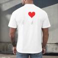 I Love Mamie Heart Grandma Grandmother Grandparent Raglan Baseball Tee Men's Back Print T-Shirt I Love Mamie Heart Grandma Grandmother Grandparent Raglan Baseball Tee Men's Back Print T-Shirt