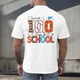 I Survived 100 Days Baseball Football Basketball School Kids Men's Back Print T-Shirt