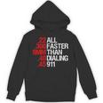 All Faster Than Dialing 911 ガン愛好家 パーカー