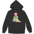Axolotl Reading Book Bookworm Book Lover Girls Boys Unisex Hoodie