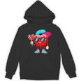 Baseball Drip Ice Cream Valentines Day Baseball Sport Boys Unisex Hoodie