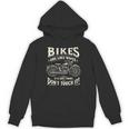 Bikes Are Like Wives 面白い オートバイ バイカー 妻 パーカー