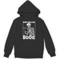 Bone-Chilling Book Skeleton Reading Bookworm Book Lovers Unisex Hoodie Bone-Chilling Book Skeleton Reading Bookworm Book Lovers Unisex Hoodie