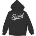 Bristol バーシティ スクリプト アスレチック スポーツ ジャージスタイル パーカー