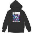 Bruh It's My 67 33 Days Of School Baseball 100 Days Smarter Unisex Hoodie