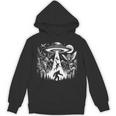 Cryptid Monsters ビッグフット Mothman Dogman Moon Cryptozoology パーカー