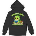 Cute Dino Book Lover Unearth A Story Summer Reading Unisex Hoodie Cute Dino Book Lover Unearth A Story Summer Reading Unisex Hoodie