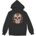Day Of The Dead シュガースカル Dia De Los Muertos パーカー