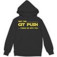 Developer May The Git Push Force Be With You パーカー