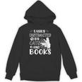Easily Distracted By Cats And Books Cats & Book Lovers Unisex Hoodie