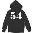 Fifty Four 数字 54 ナンバー パーカー
