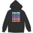 Modern Repeated Text Moe パーカー