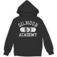 Gilmour Academy 63、ヴィンテージグラフィックが着用するクラシックロック パーカー