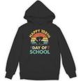 Happy 100th Day Of School Teacher Reading Book For Men Women Girls Kids Unisex Hoodie