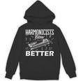 Harmonicists Blow Better ハーモニカ パーカー