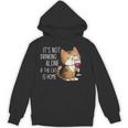 It's Not Drinking Alone If The Cat Is Home 面白い猫とワイン パーカー