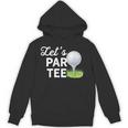 Let's Par ゴルフボール ティーピン付き 面白いゴルフクラブtシャツ パーカー