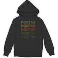Love Heart Porter グランジビンテージスタイル ブラック ポーター 長袖tシャツ パーカー