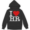 I Love Hr レッドハート 人事 パーカー