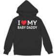 I Love My Baby Daddy パーカー