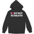 I Love My Hot Husband シャツ ファニー レッド ハート Love Hot Husband パーカー