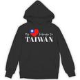 I Love Taiwan 国旗 台湾 台湾 プライド Roc 台北 ハート パーカー