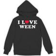 I Love Ween マッチング ガールフレンド&ボーイフレンド ウィーンネーム パーカー