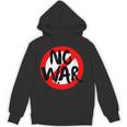 No War、アンチウォーデーストップサイン、スプレーペイント、No War。 パーカー