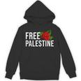 Palestine Free Palestine Free Gaza Palestine Flag Arabic パーカー