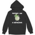 Pretend I Am A Cantaloupe メロン コスチューム マスクメロン パーカー