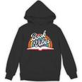 Rainbow Book Vibes Vintage Retro Book Lover & Reading Unisex Hoodie