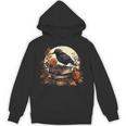 Raven Reading Book Occult Crow Unisex Hoodie