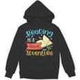 Reading Adventure Librarian Bookworm Book Lover Unisex Hoodie Reading Adventure Librarian Bookworm Book Lover Unisex Hoodie