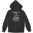 Sometimes Its A Fish Buzz Fishing Lover 漁師のギフト パーカー