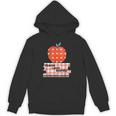 Teach Love Inspire Valentines Day Book 6th Grade Teacher Unisex Hoodie