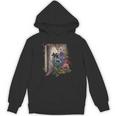 Wildflower Summer Floral Book Horror Gothic Graphic Unisex Hoodie