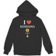 けん玉 おもちゃ シンプル ユーモア けん玉 I Love Kendama パーカー