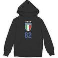 イタリア 1982 ワールドカップ サッカー ヴィンテージ クレスト グラフィック パーカー