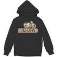 スーパーカブc100 原付バイク レトロジャパン 長袖tシャツ パーカー