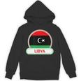 リビア国バッジ リビア国旗 パーカー