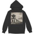 ロボットの行進、Sf、ロボット 長袖tシャツ パーカー