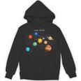 太陽系 太陽と惑星 宇宙 天文学 キッズギフト パーカー