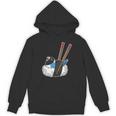 寿司ロール オウム I Kawaii Food I Blue-Masked Lovebird 長袖tシャツ パーカー
