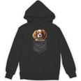面白いtシャツ キャバリア 胸 ポケット イヌ わんこ メンズ 犬好き グッズ おもしろ 面白い 服 ネタ 長袖tシャツ パーカー