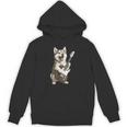 面白いtシャツ シベリアンハスキー 犬 ギター イヌ メンズ グッズ かわいい おもしろ 面白い 服 ネタ パーカー