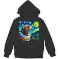 面白いtシャツ 犬 キャバリア ゴッホ 星月夜 わんこ メンズ おもしろ グッズ 服 かわいい パーカー